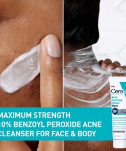 Alternative view of CERAVE Nettoyant Moussant Contre L'acné au Peroxyde de Benzoyle 10%